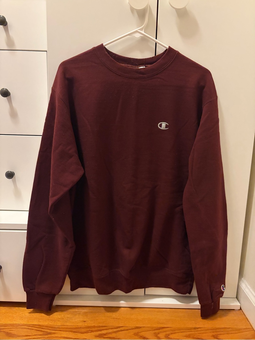 Champion Burgundy Sweatshirt Size Medium